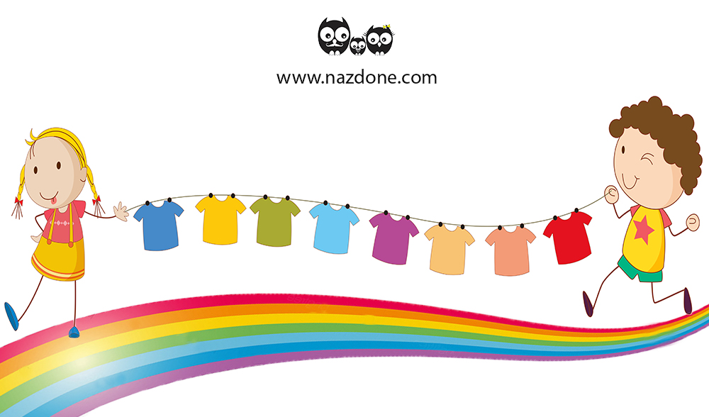 راهنمای انتخاب رنگ های مناسب لباس کودک