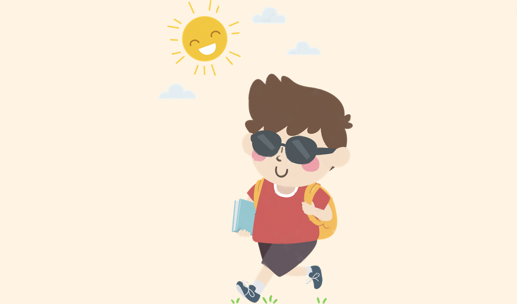 اهمیت استفاده از عینک آفتابی برای کودک در تابستان