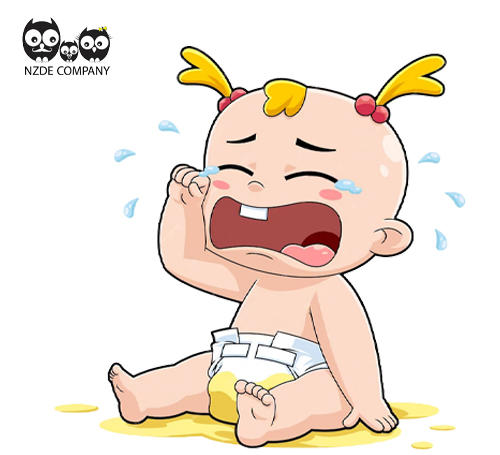 علت گریه های نوزاد